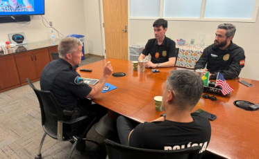 ((Vídeo)) Em missão internacional, Polícia Civil de SC conhece metodologia de uma das cidades mais seguras dos EUA