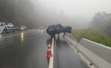Cantor da dupla Rick e Renner sofre acidente na Grande Florianópolis