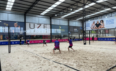 Começam os jogos da etapa masculina do Open Viva Mais de Beach Tennis