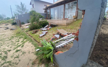 (Atualizada) Tsunami meteorológico atingiu Esplanada