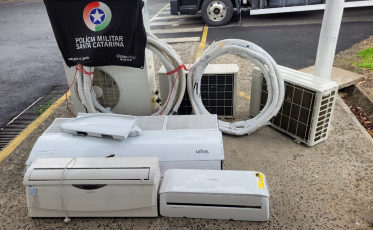 Prestadores de serviço de hospital são presos após tentativa de furto em Criciúma