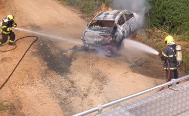Assalto com disparos e incêndio deixa três feridos em Urussanga