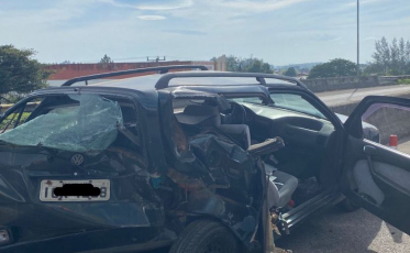 Araranguá: Motociclista morre após grave acidente na BR-101