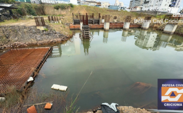 Defesa civil recomenda intervenção emergencial em obra do Santa Vita