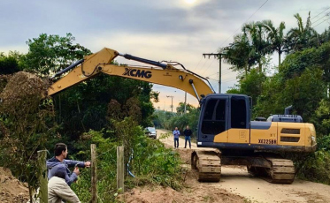 Içara e Morro da Fumaça iniciam obras da nova ponte da Rodovia Três Miguel 