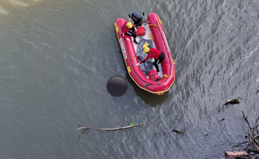 Corpo é encontrado boiando no Rio Tubarão