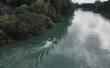 Homem que se afogou no Rio Araranguá completa dois dias desaparecido