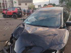 Acidente entre dois carros e bicicleta deixa dois feridos em Turvo
