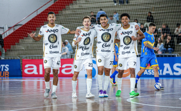 Com goleada, Criciúma Futsal reassume liderança do grupo B no Brasileirão