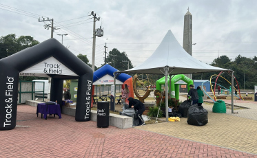 Arena da Track & Field Night Fall Run abre às 17h30 com estrutura completa para atletas