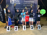 Pódio 5km feminino Foto: Kamile Rosso