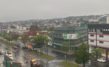 Domingo começa com tempo instável e expectativa de chuva no sul de SC
