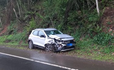 Homem fica ferido em acidente na SC-108 em Urussanga