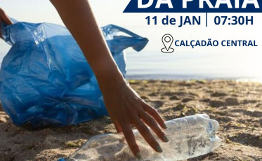 Voluntários realizam ação de limpeza nas praias do Rincão