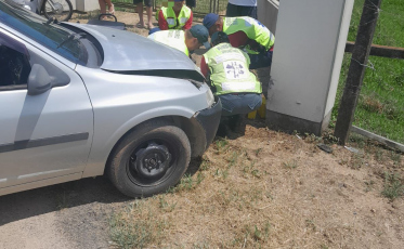 Jovem fica ferida após sofrer acidente com moto em Urussanga