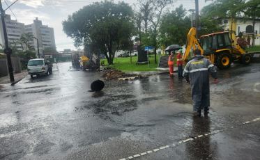 Suspeita de vazamento de gás interdita trânsito no Bairro Michel, em Criciúma