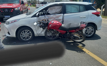 Jovem motociclista morre após acidente em Balneário Rincão