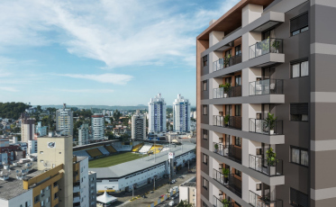 Bellante Residencial, conforto e qualidade a 220m do Estádio Heriberto Hülse