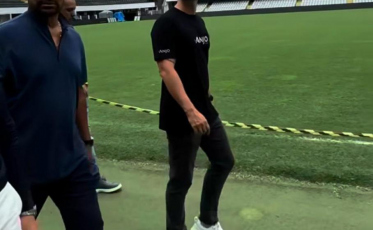 Santos, Neymar Pai e Anjo Tintas anunciam parceria para Reforma do CT e Vila Belmiro