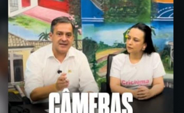 Prefeito Vaguinho determina câmeras de segurança em CEIs de Criciúma