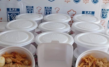 Projeto social fornece 80 refeições em Criciúma