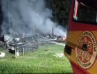 Casa é totalmente destruída por incêndio em Urussanga