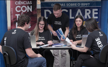 Unesc promove ações de orientação sobre imposto de renda em Criciúma