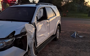 Motociclista fica ferido em acidente na Rodovia Edevar Pelegrine, em Araranguá