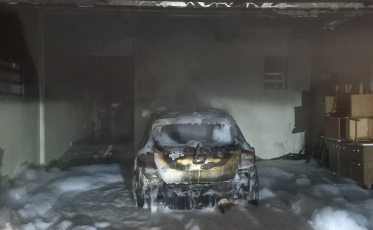 Idoso é hospitalizado após incêndio em centro de apoio em Içara