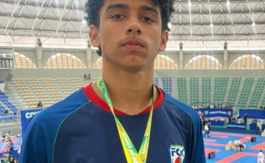 Atleta de Siderópolis conquista 3º lugar no Campeonato Brasileiro de Karatê
