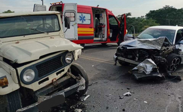 Acidente deixa jovem ferido na SC-108 em Cocal do Sul