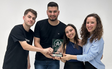Ex-universitários da UniSatc conquistam primeiro lugar em prêmio nacional