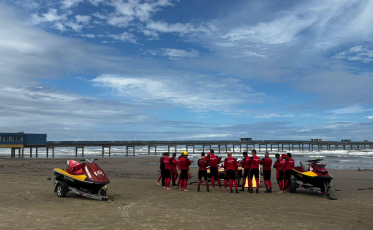 Operação Verão: temporada inicia no Litoral Sul com reforço dos bombeiros