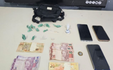 Trio é preso com drogas escondidas em poste em Balneário Rincão