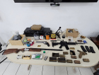Operação apreende armas ilegais em Criciúma e Nova Veneza