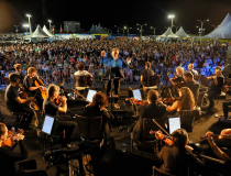 Show da Camerata e do Dazaranha é sucesso no Balneário Rincão