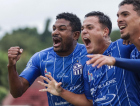 Show do Azulão: Caravaggio marca oito gols e vira líder da Série B Catarinense
