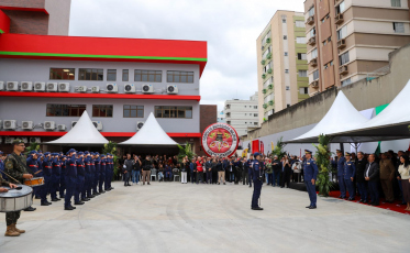 Quartel de R$ 14 milhões amplia estrutura dos Bombeiros em Criciúma