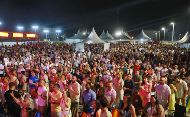Balneário Rincão celebra Réveillon com fé e grande público