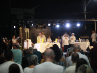 Balneário Rincão celebra Réveillon com fé e grande público/ Foto: Lucas Sabino