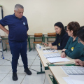 João Rodrigues vota em Chapecó