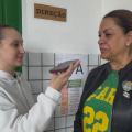 Dalvania Cardoso destaca tranquilidade na votação em Içara