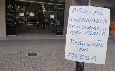 Liminar suspende decreto para abertura do comércio de Brusque 