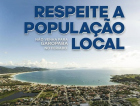 Prefeitura de Garopaba convida pessoas a não irem ao município no feriado