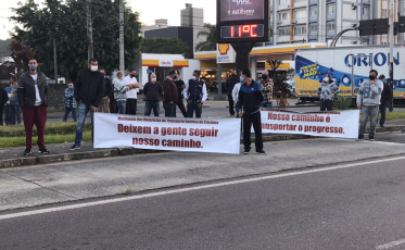 Motoristas do transporte coletivo devem trancar a Avenida Centenário (VÍDEO)