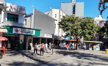 Diminui a adesão pelas máscaras na Nereu Ramos