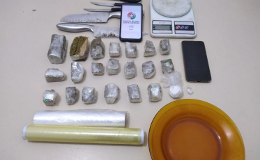 Em 5 dias, mais de 19kg de drogas apreendidos na região 