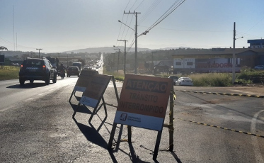 Mais problemas à vista no tráfego na SC-445 (VÍDEO)