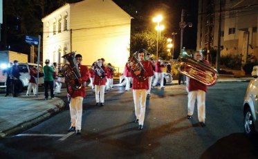 Um fim de domingo animado pela Banda da Satc
