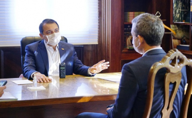 Governador fala de pandemia, fake news e economia